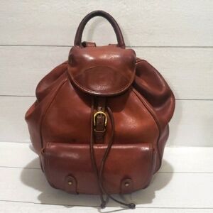 Marley Hogson 134 Ghurka chestnut Shepherd backpack vintage